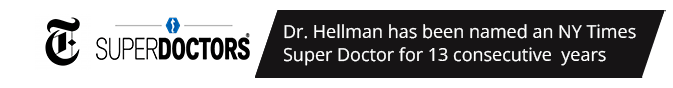 SuperDoctors | Not once ..twice … three years Consequently Dr. Hellman named NY Times Superdoctor