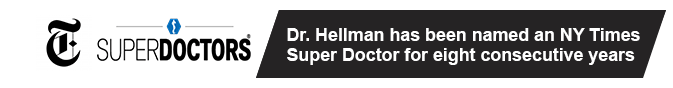 SuperDoctors | Not once ..twice … three years Consequently Dr. Hellman named NY Times Superdoctor