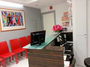 Office: Dr. Judith Hellman, M.D. - reception room